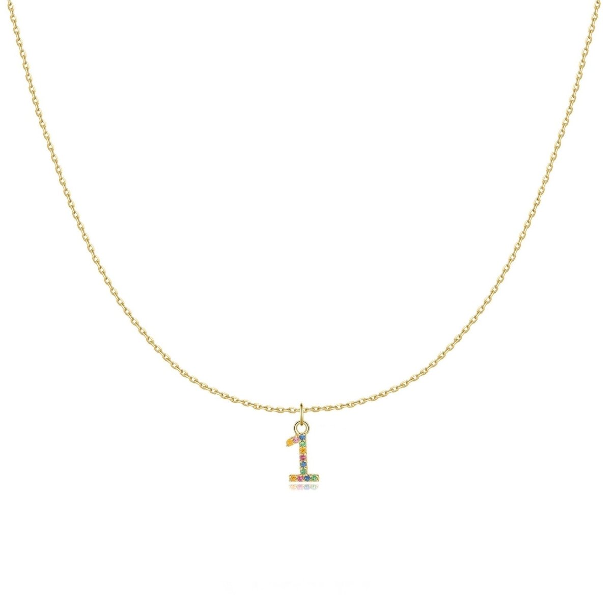 "Little Numbers" Necklace - Milas Jewels Shop
