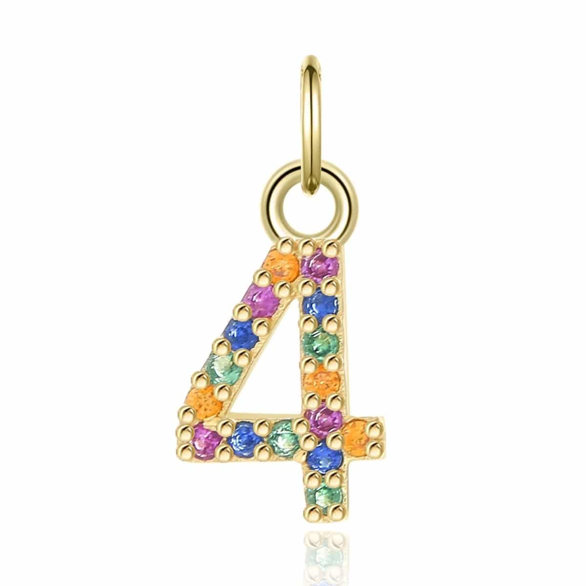 "Little Numbers" Necklace - Milas Jewels Shop