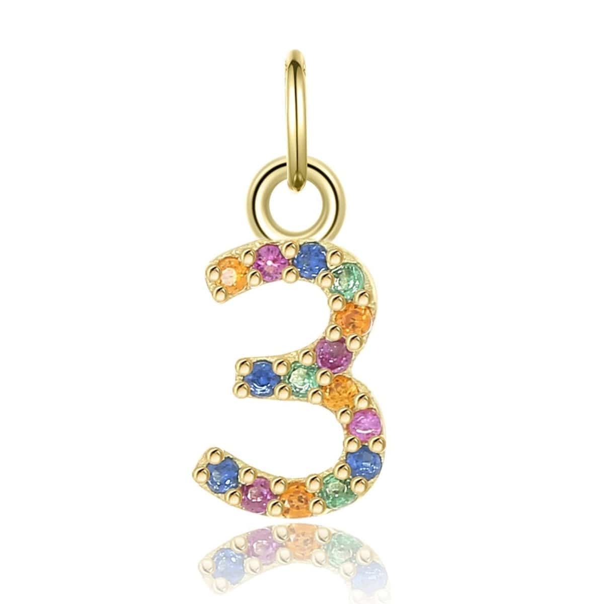 "Little Numbers" Necklace - Milas Jewels Shop