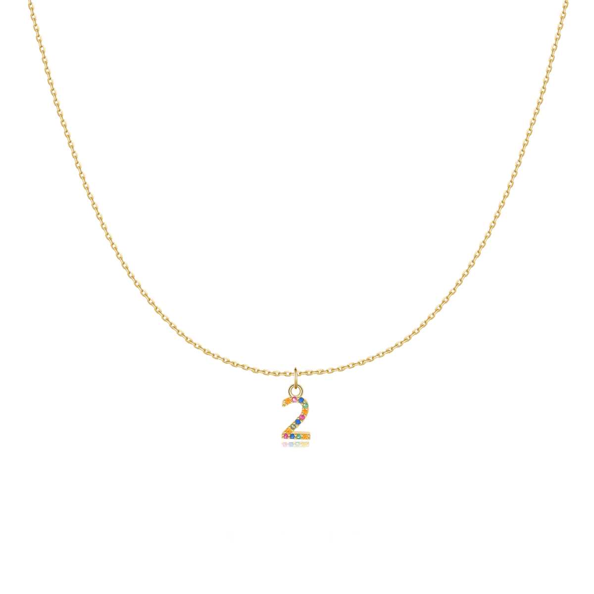 "Little Numbers" Necklace - Milas Jewels Shop