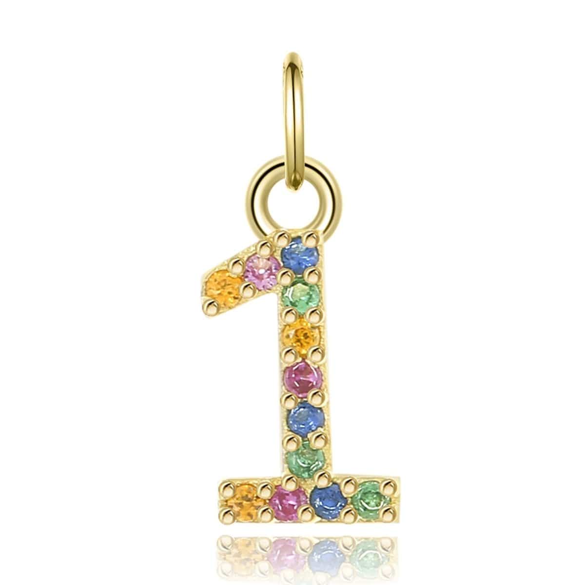 "Little Numbers" Necklace - Milas Jewels Shop