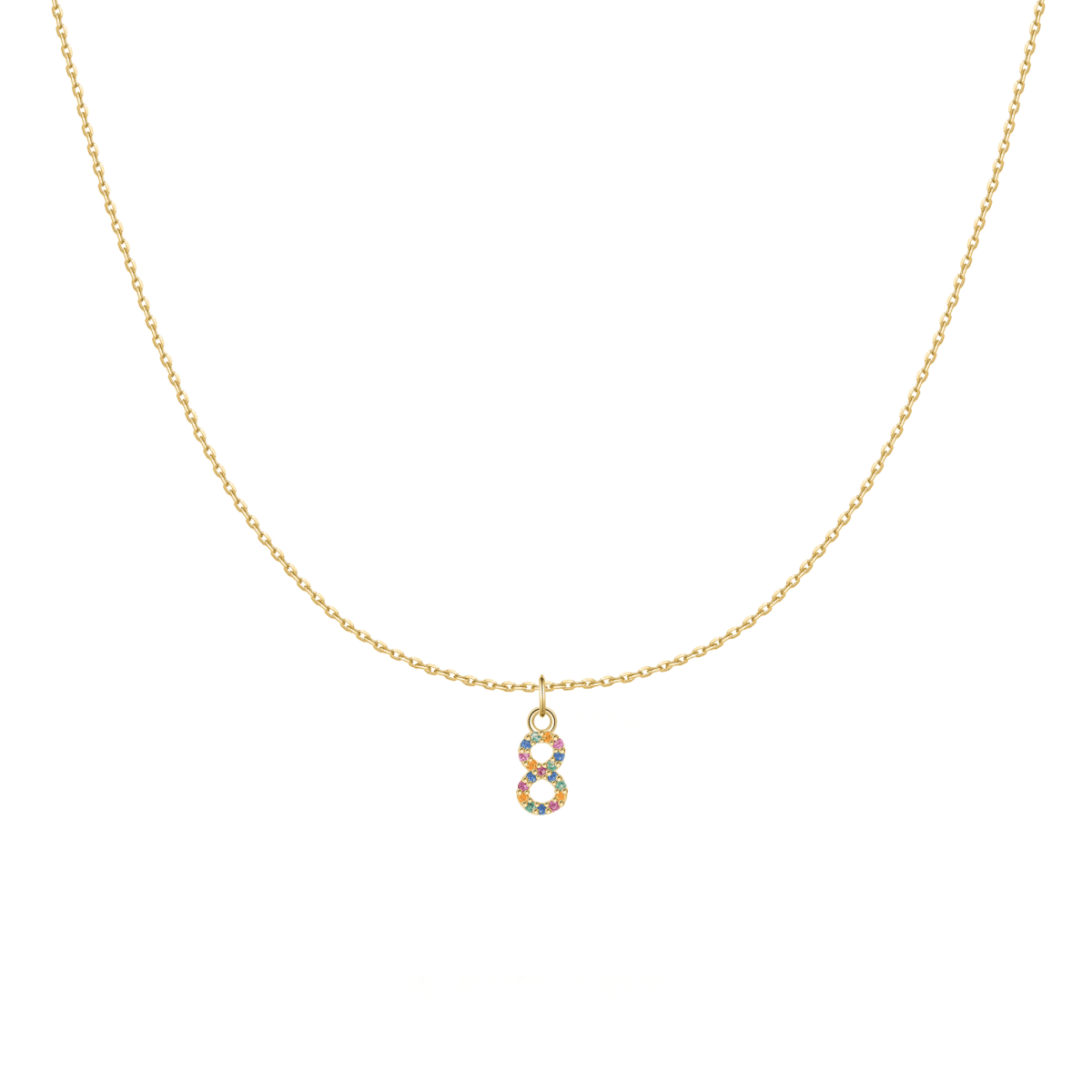 "Little Numbers" Necklace - Milas Jewels Shop