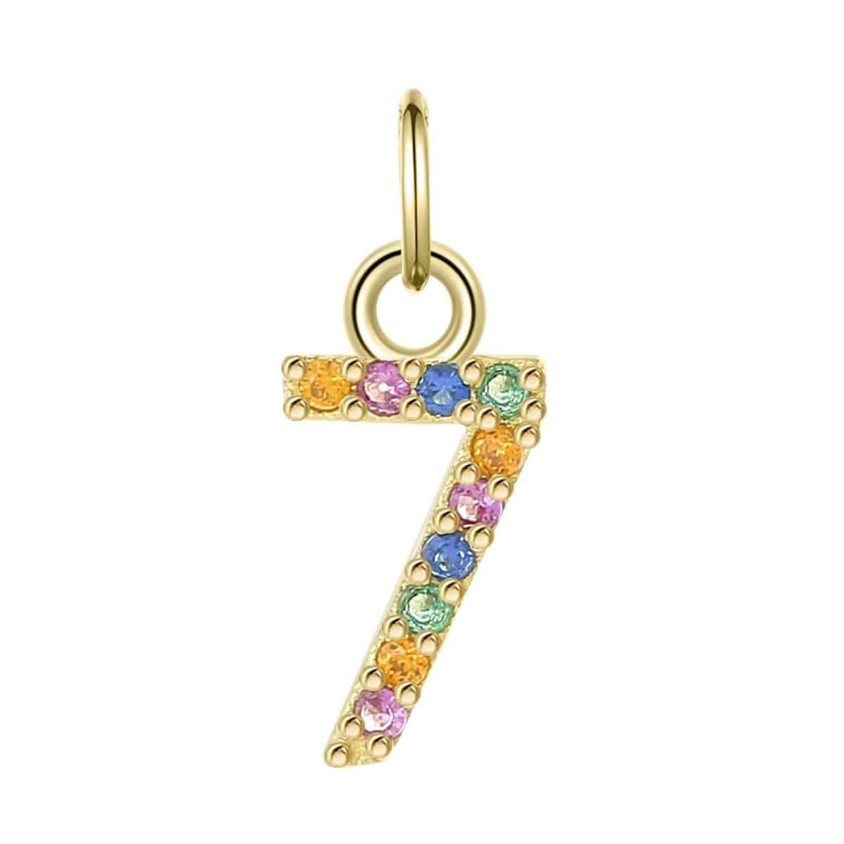 "Little Numbers" Necklace - Milas Jewels Shop