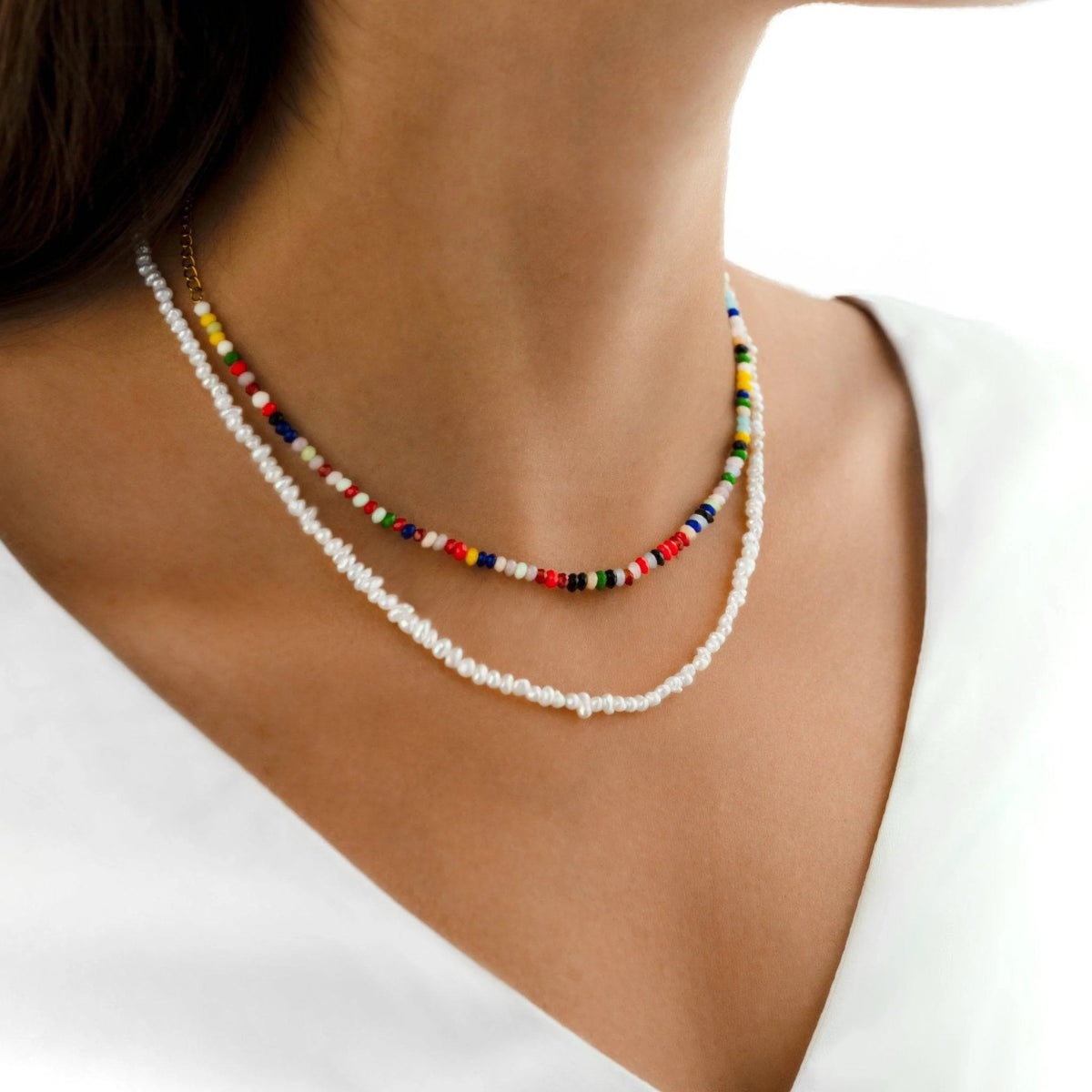 "Little Pearls" Necklace - Milas Jewels Shop
