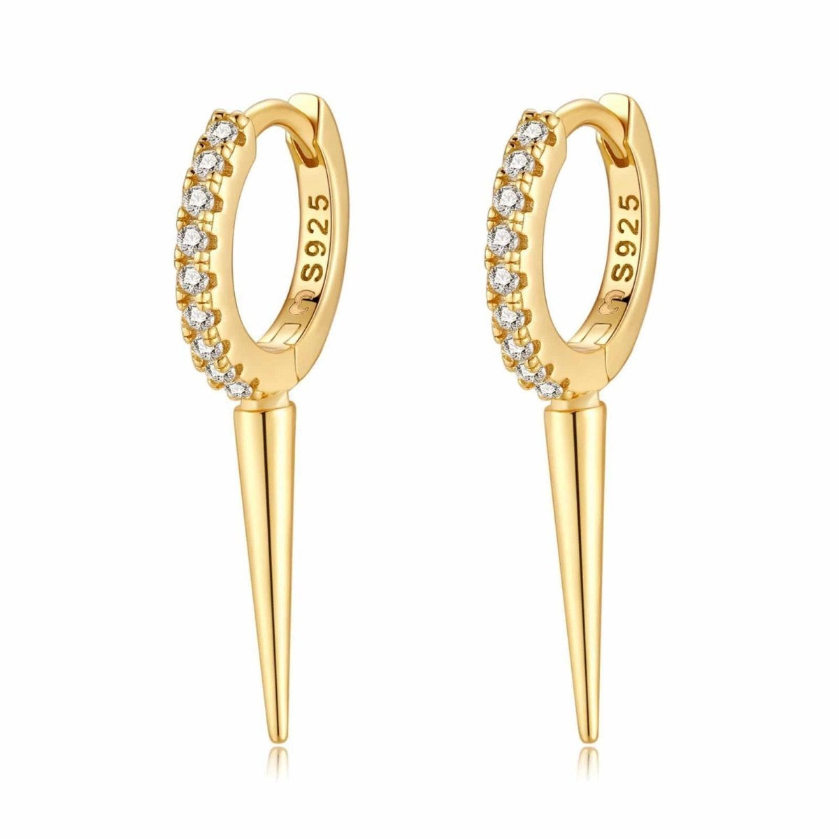 "Long Spikes" Earrings - Milas Jewels Shop