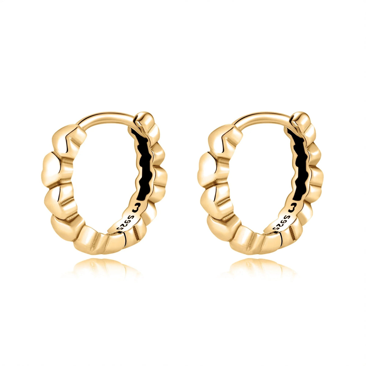 "Love Hoops" Earrings - Milas Jewels Shop