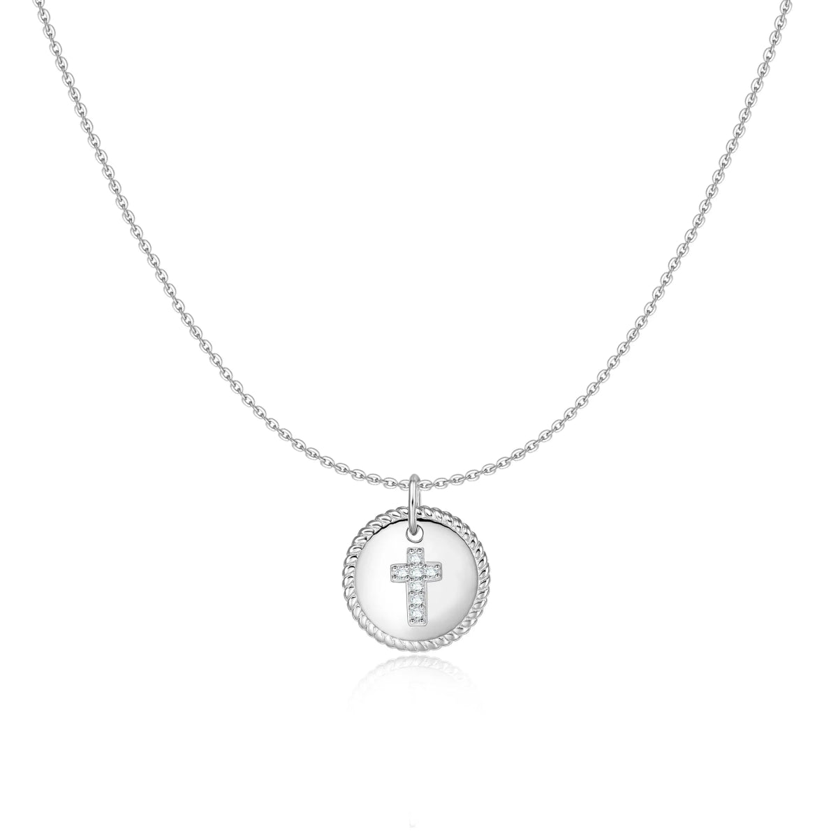 "Medal Cross" Necklace - Milas Jewels Shop