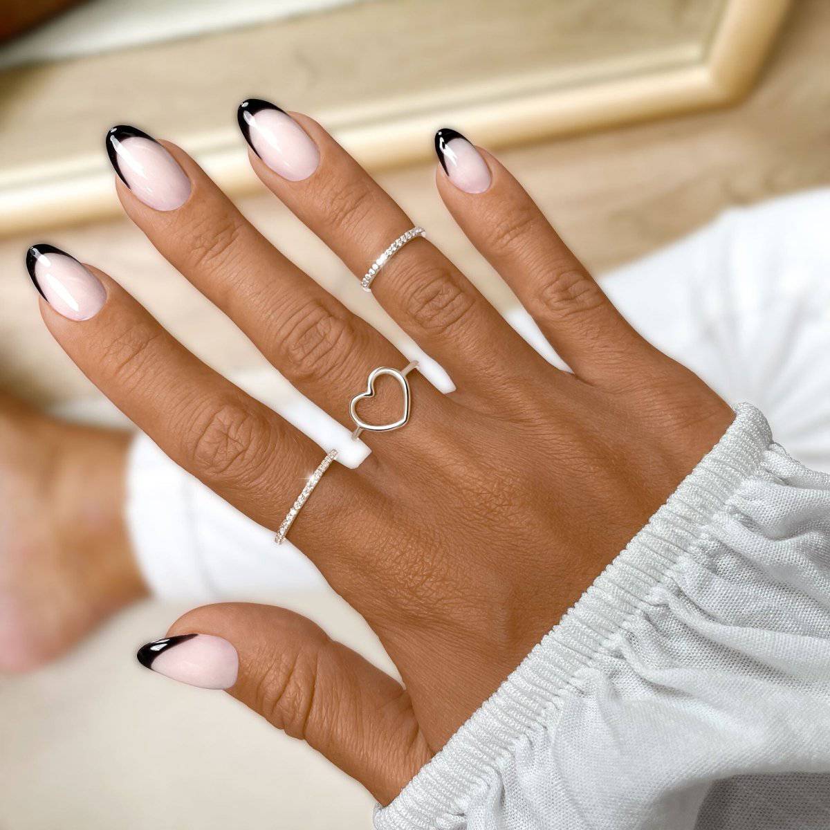 "Minimalist Heart" Ring - Milas Jewels Shop