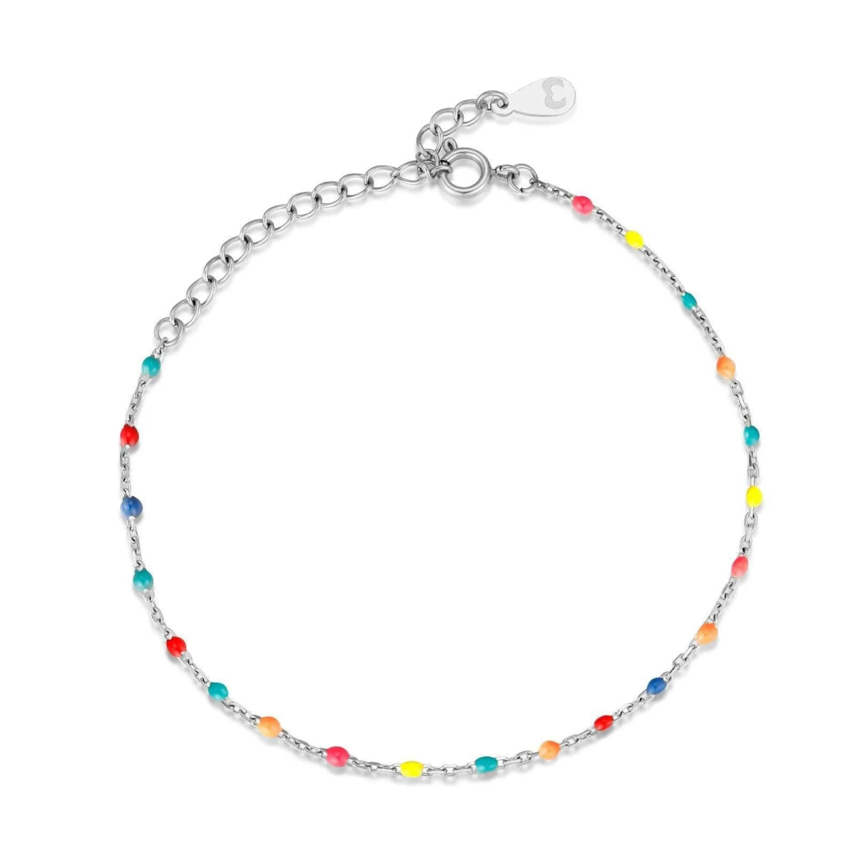 "Multicolor Cocktail" Anklet - Milas Jewels Shop