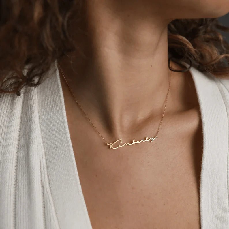 "My Name" Necklace - Milas Jewels Shop