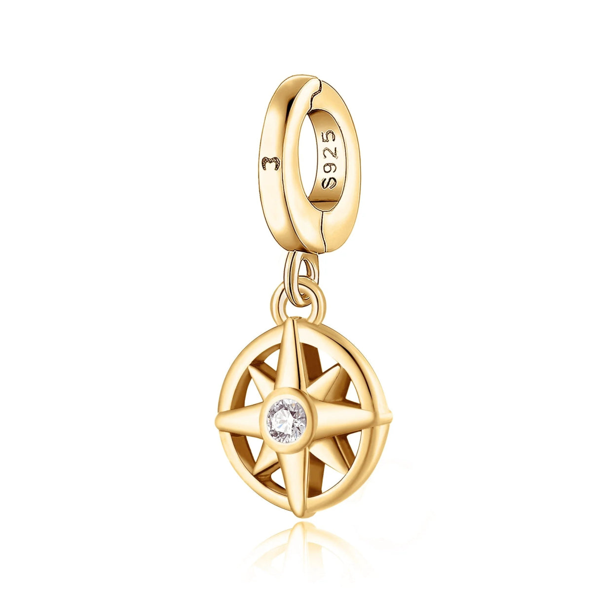 "Nautical Rose" Charm - Milas Jewels Shop