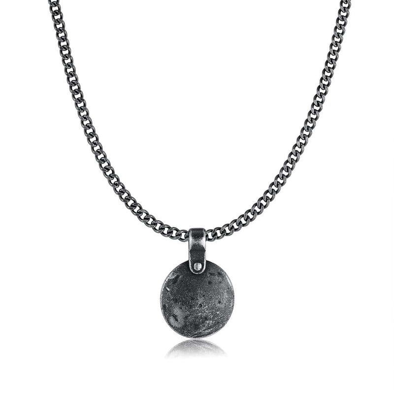 "New Moon" BRAVE Men's Necklace - Milas Jewels Shop