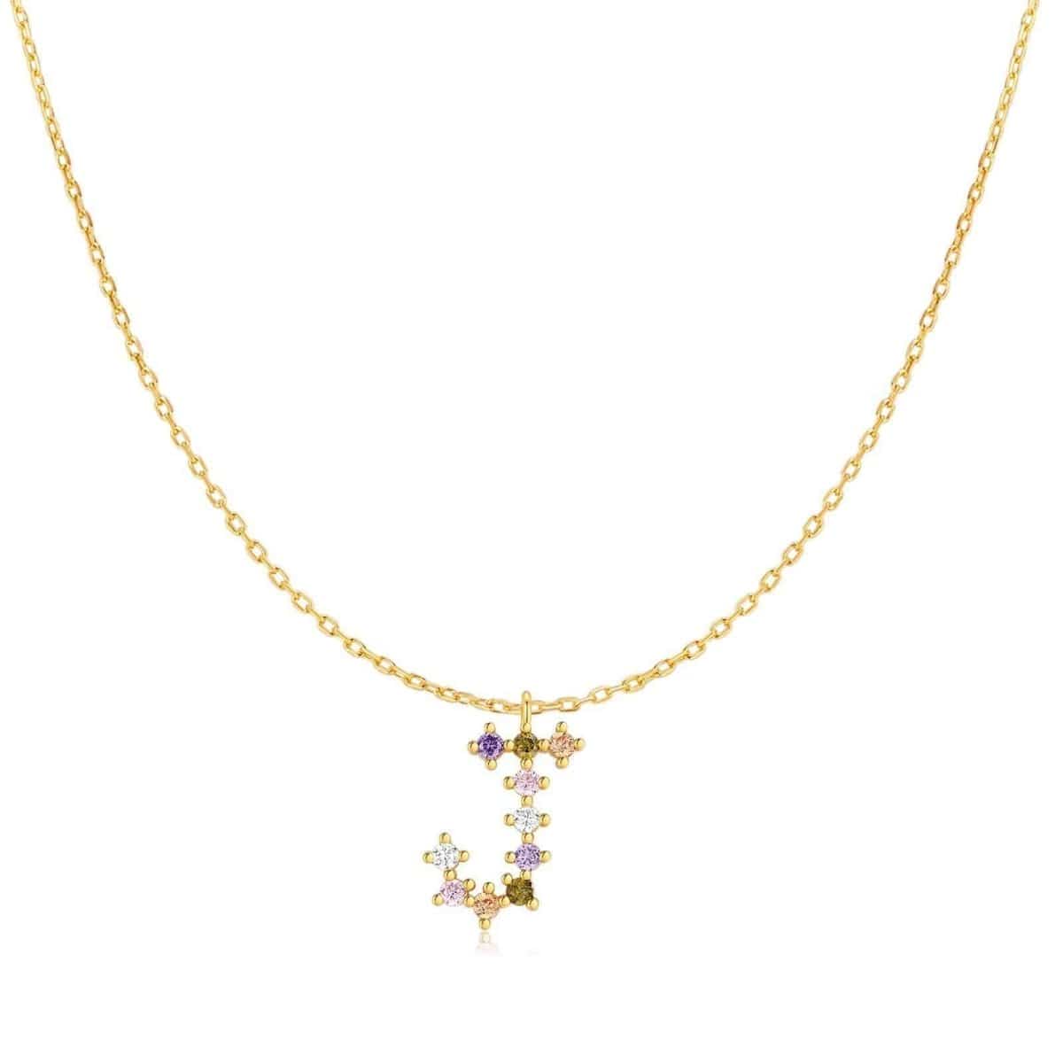 "Nuanced Letters" Necklace - Milas Jewels Shop