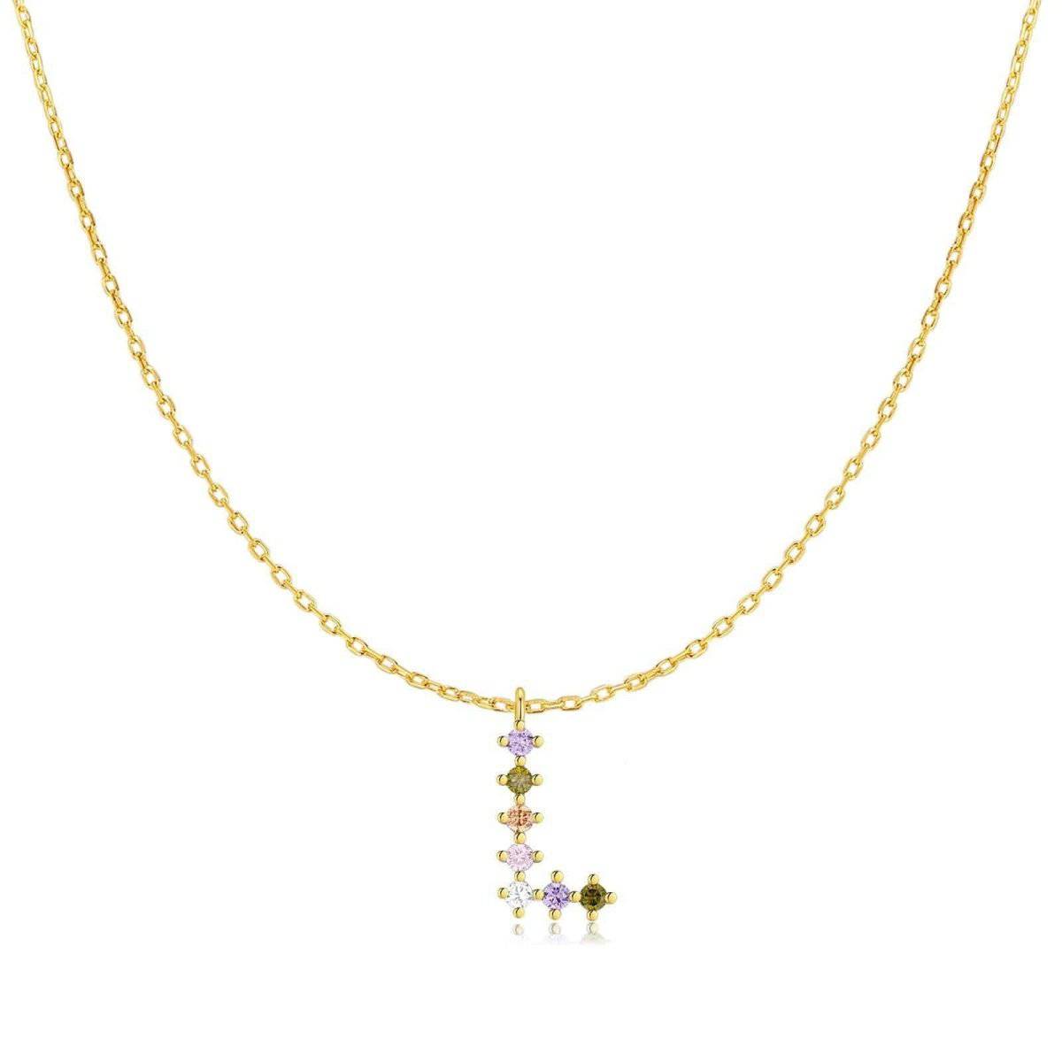 "Nuanced Letters" Necklace - Milas Jewels Shop
