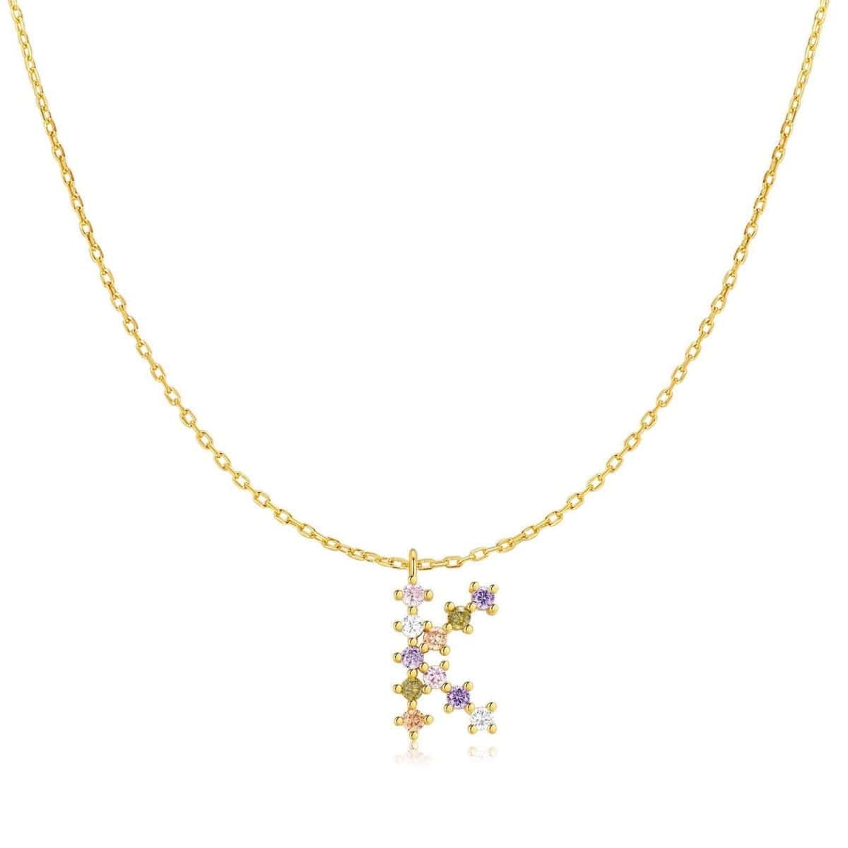 "Nuanced Letters" Necklace - Milas Jewels Shop