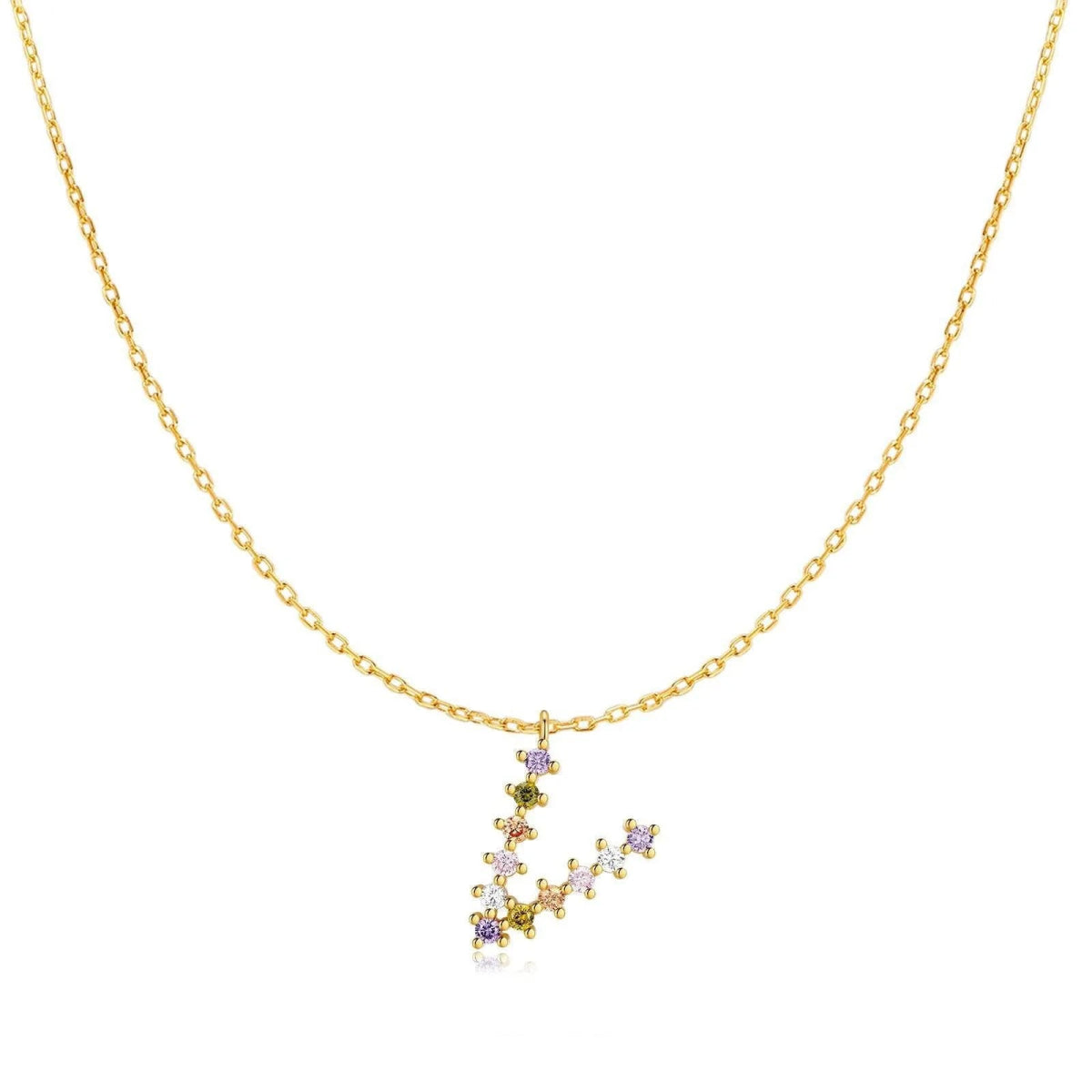 "Nuanced Letters" Necklace - Milas Jewels Shop