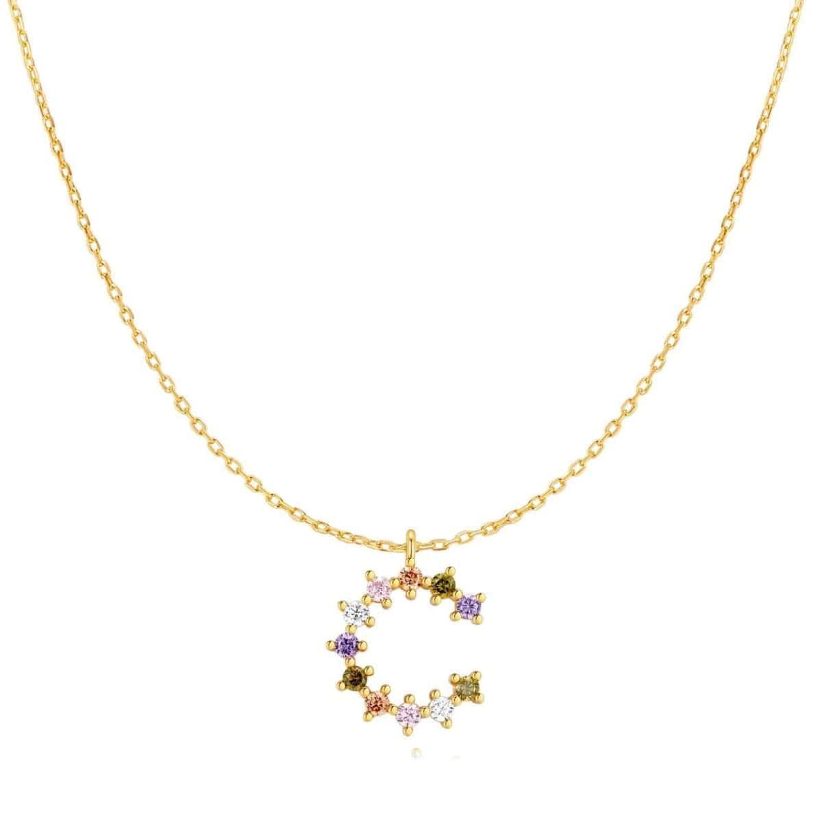 "Nuanced Letters" Necklace - Milas Jewels Shop