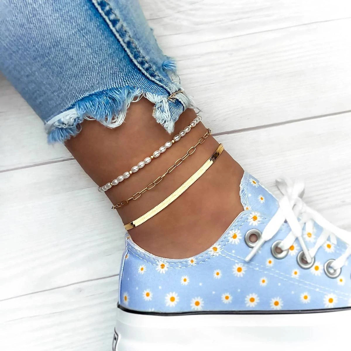 "Nuka" Anklet - Milas Jewels Shop