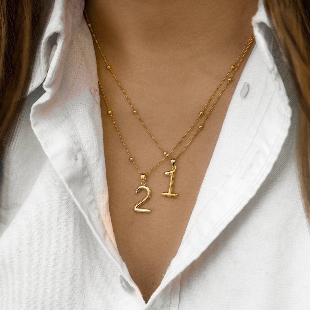 "Numerical" Necklace - Milas Jewels Shop