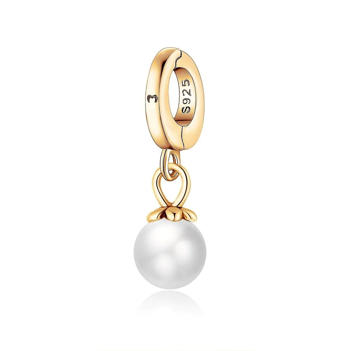 "Pearl Flower" Charm - Milas Jewels Shop