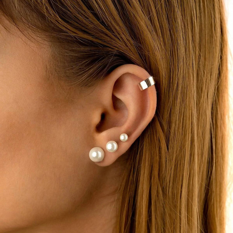 "Pearl Shell" Earrings - Milas Jewels Shop