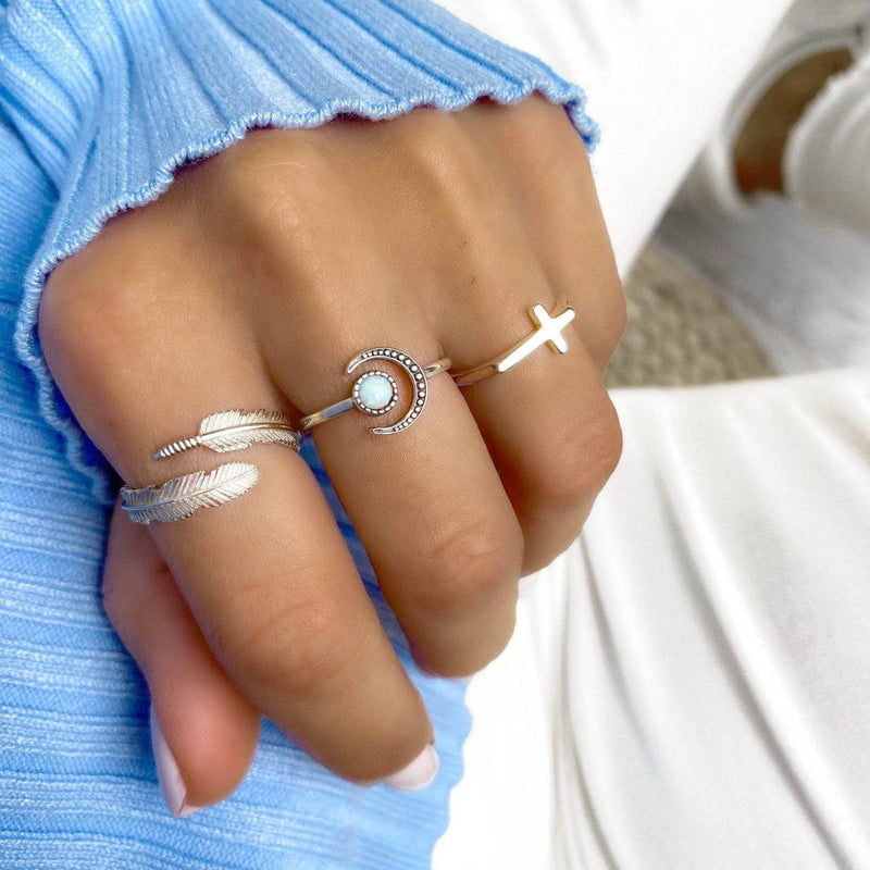 "Plumes" Ring - Milas Jewels Shop