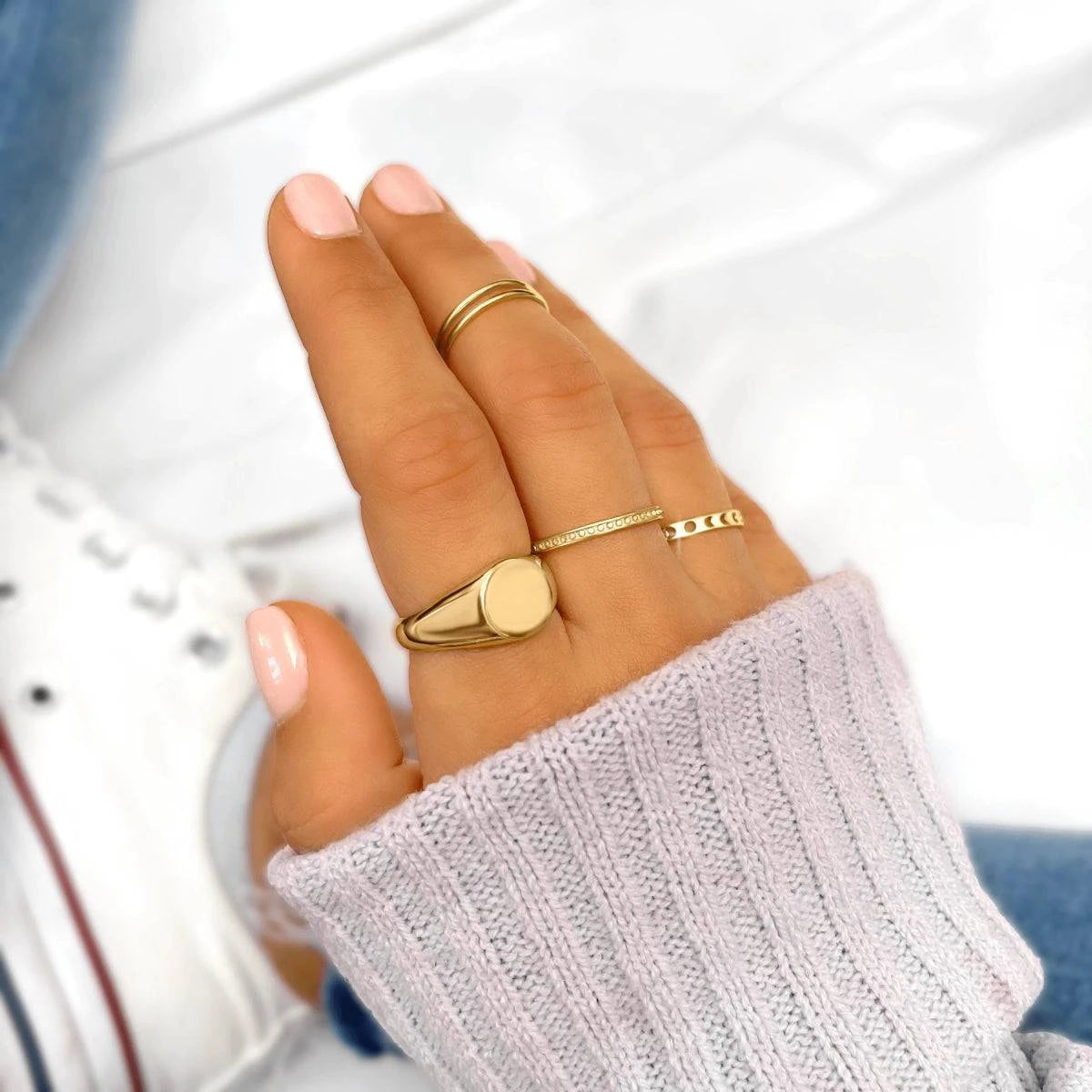 "Polish" Ring - Milas Jewels Shop