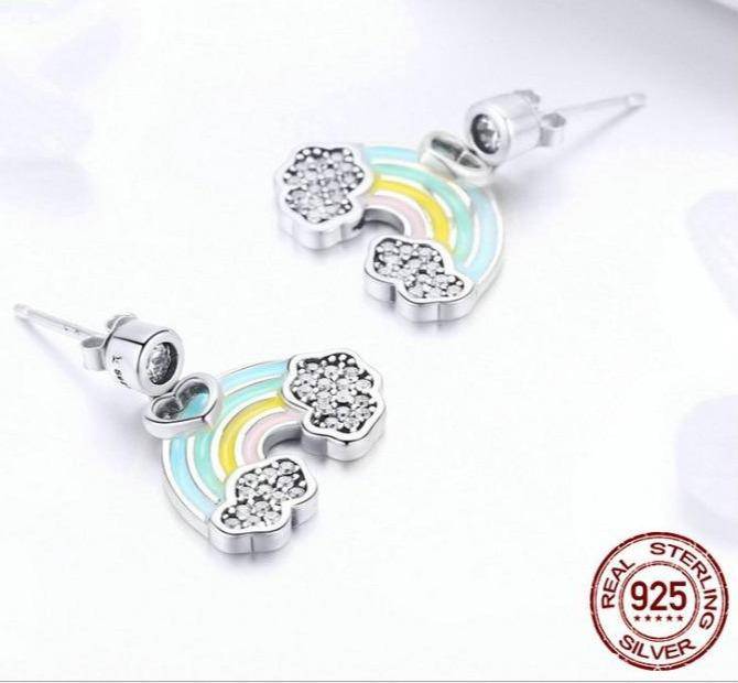 "Rainbow Love" Earrings - Milas Jewels Shop