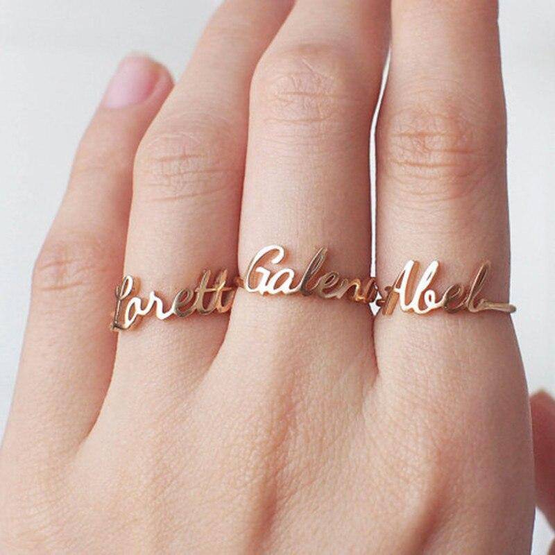 Ring "Name" ~ Customizable - Milas Jewels Shop