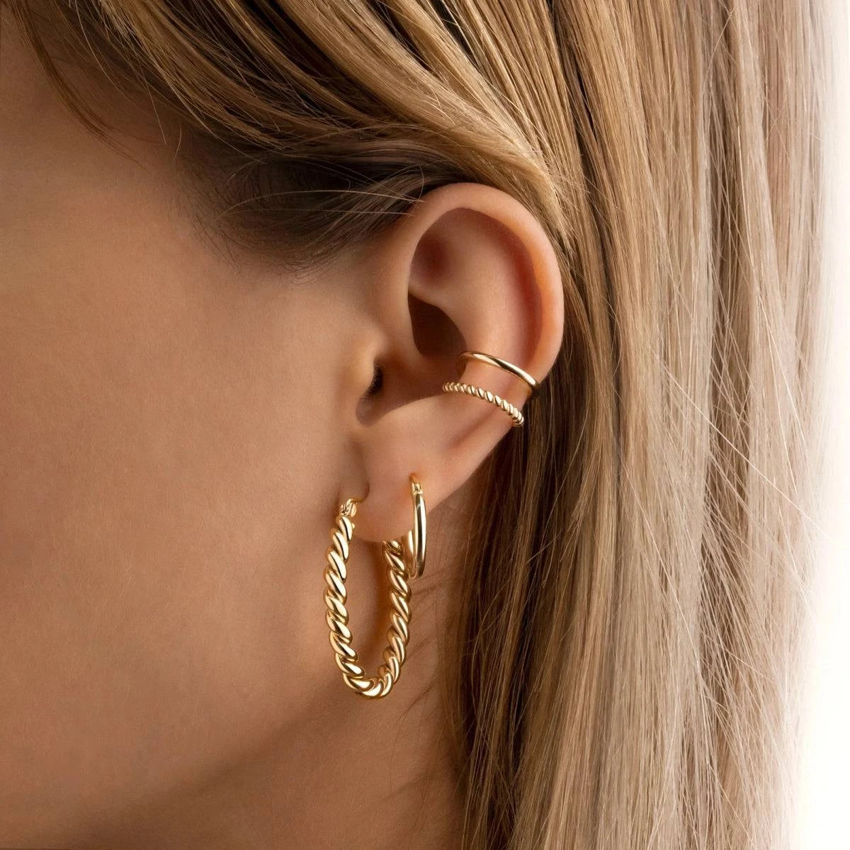 "Screwing" Earrings - Milas Jewels Shop