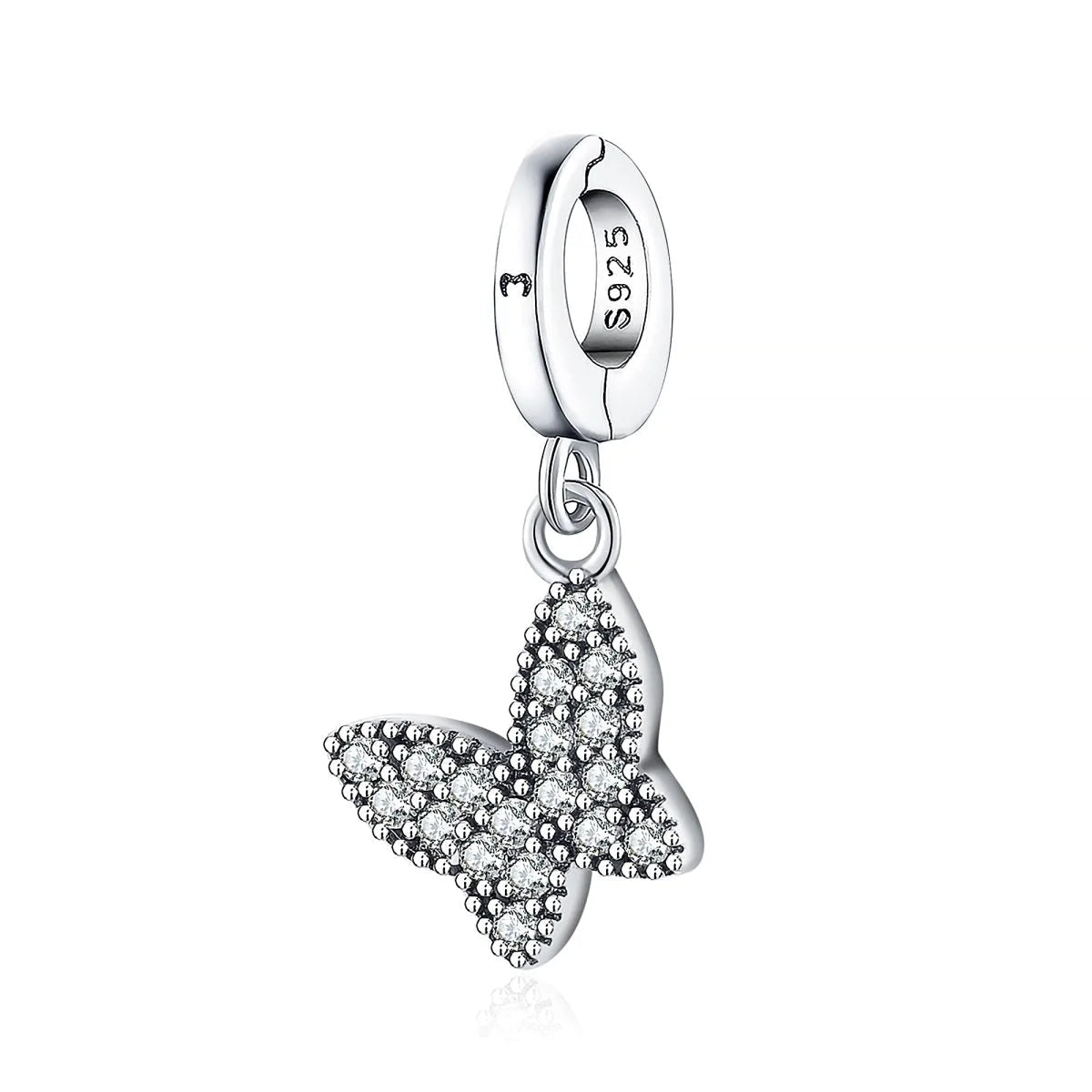 "Shimmering Butterfly" Charm - Milas Jewels Shop
