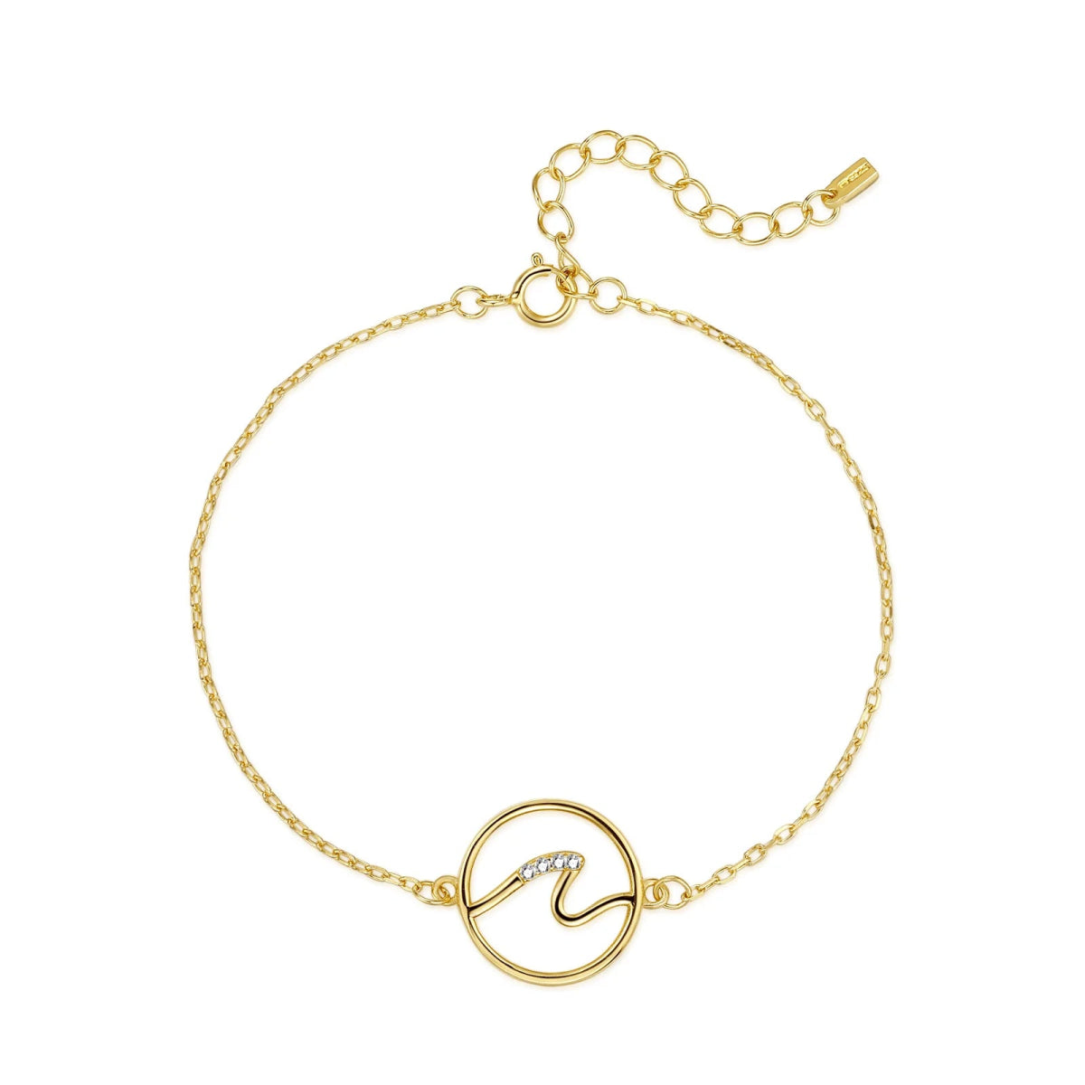 "Shimmering Wave" Bracelet - Milas Jewels Shop