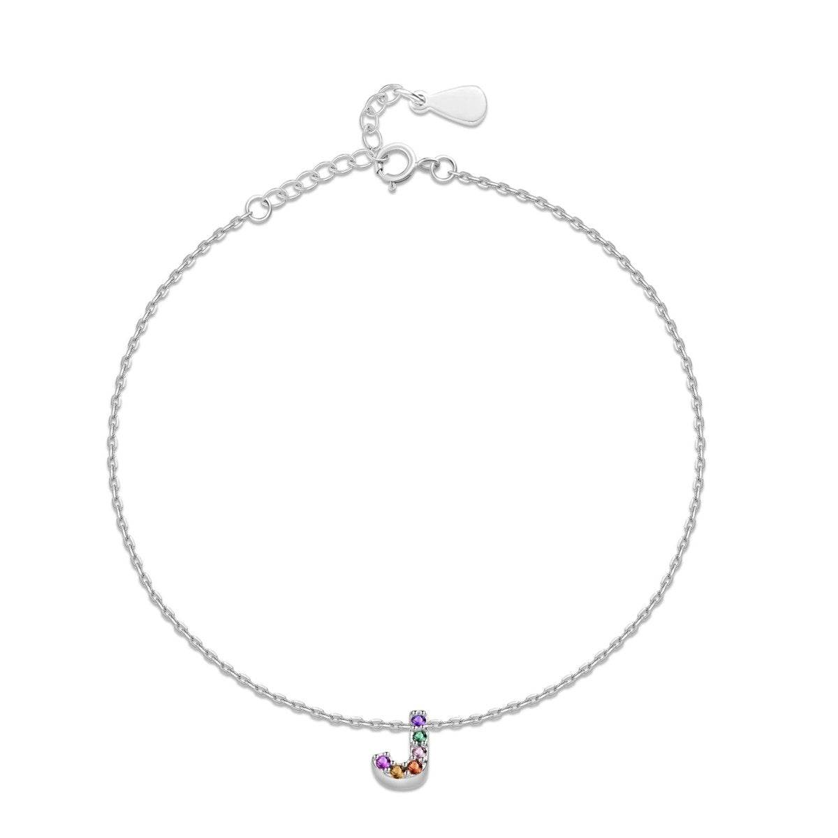"Shinny Initial" Bracelet - Milas Jewels Shop