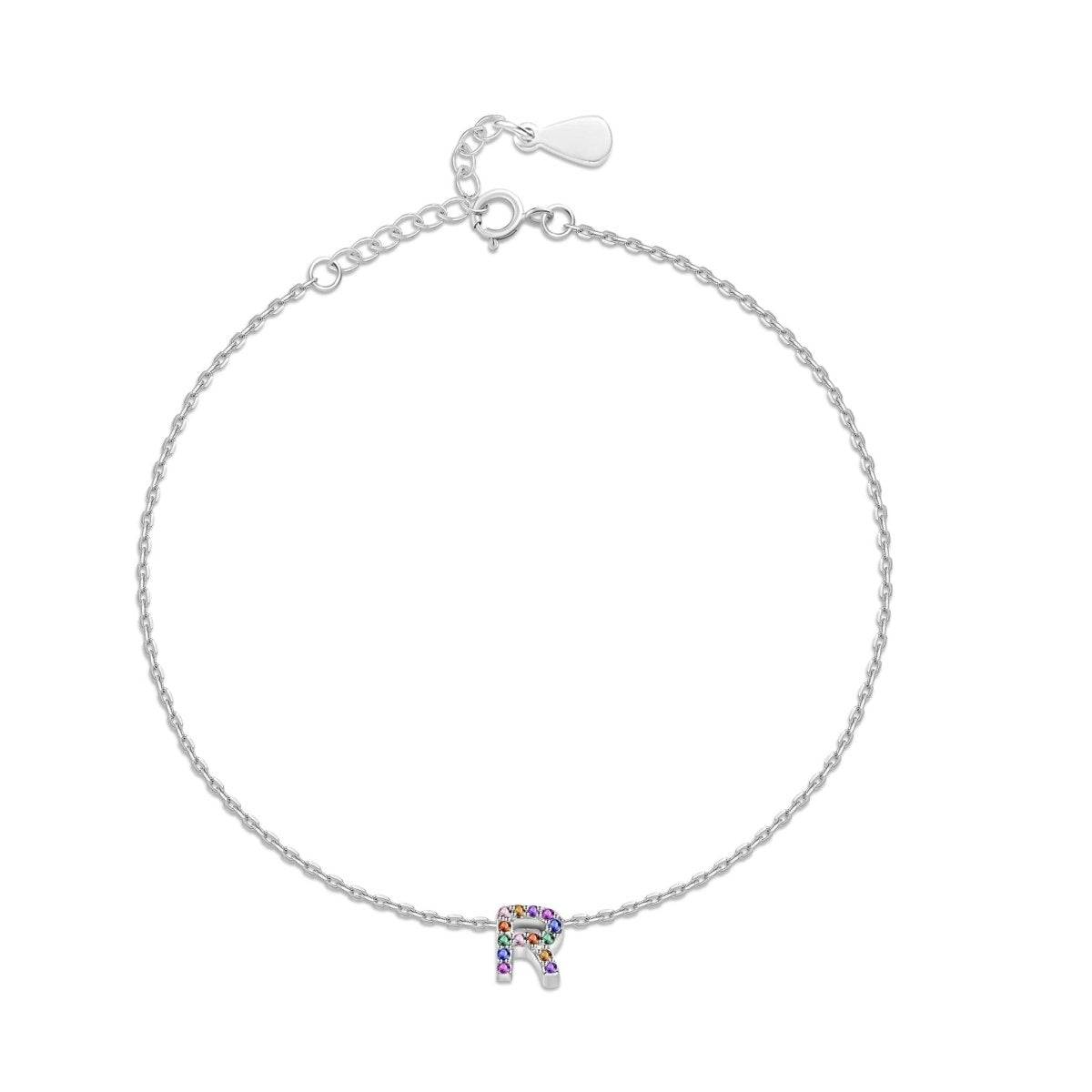 "Shinny Initial" Bracelet - Milas Jewels Shop