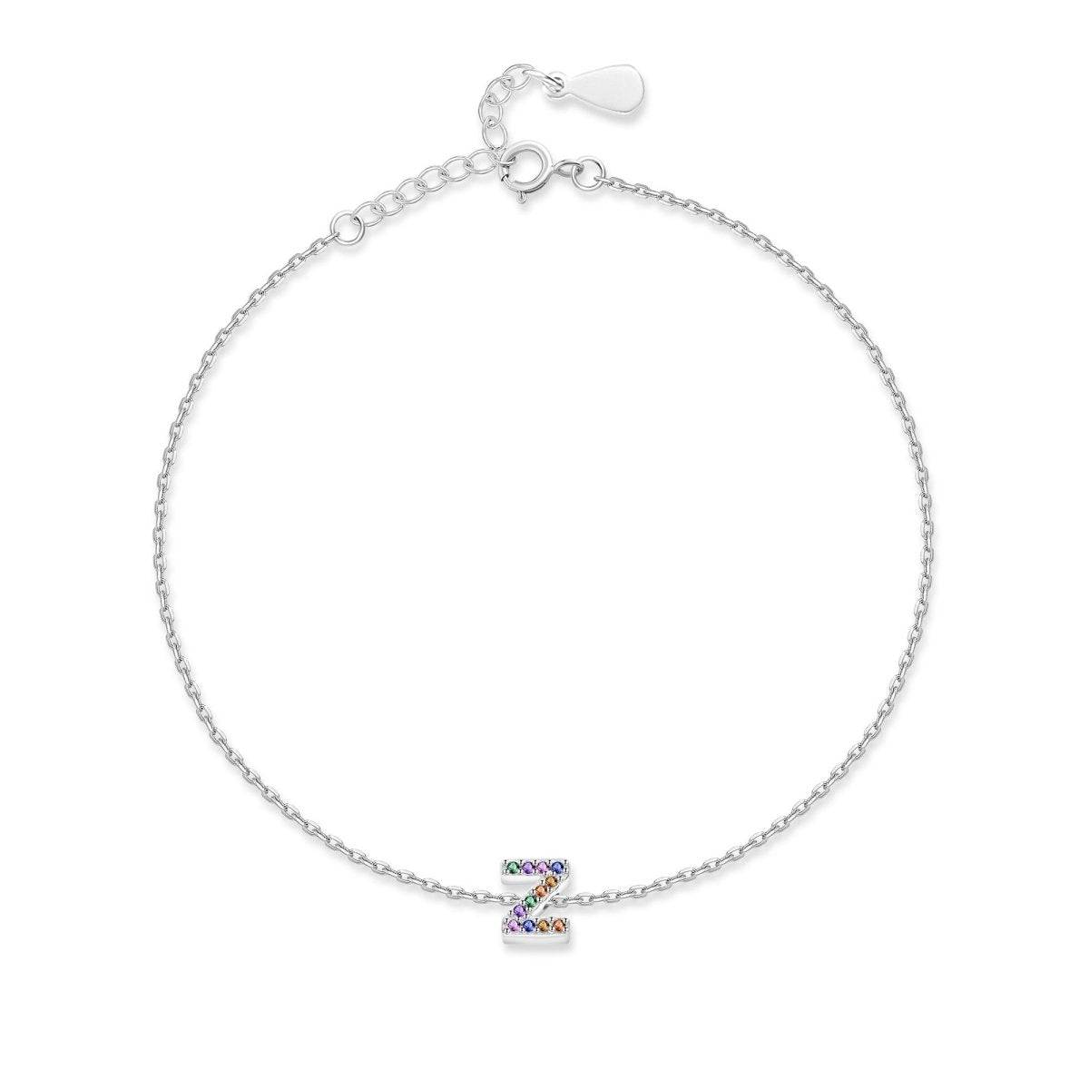 "Shinny Initial" Bracelet - Milas Jewels Shop
