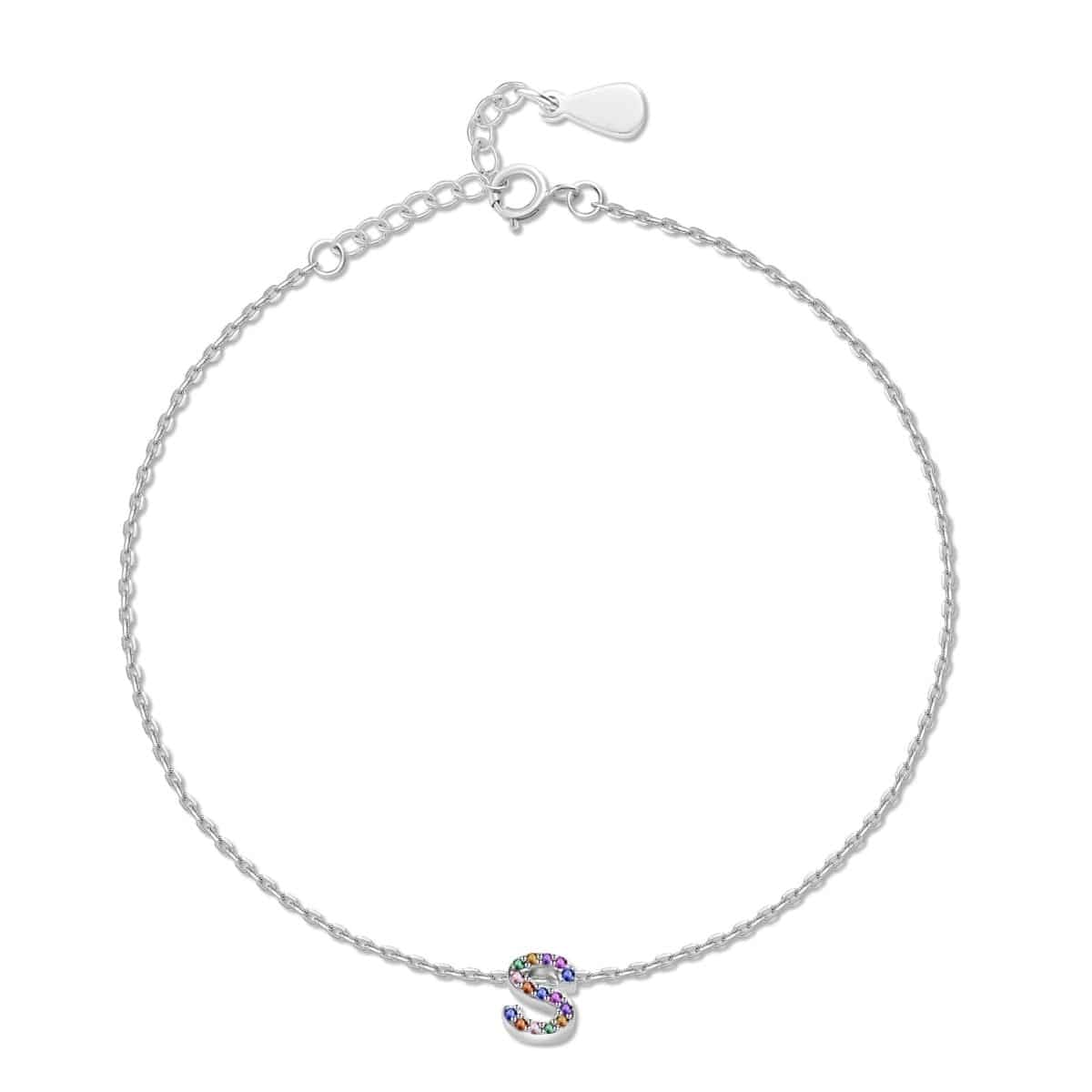 "Shinny Initial" Bracelet - Milas Jewels Shop