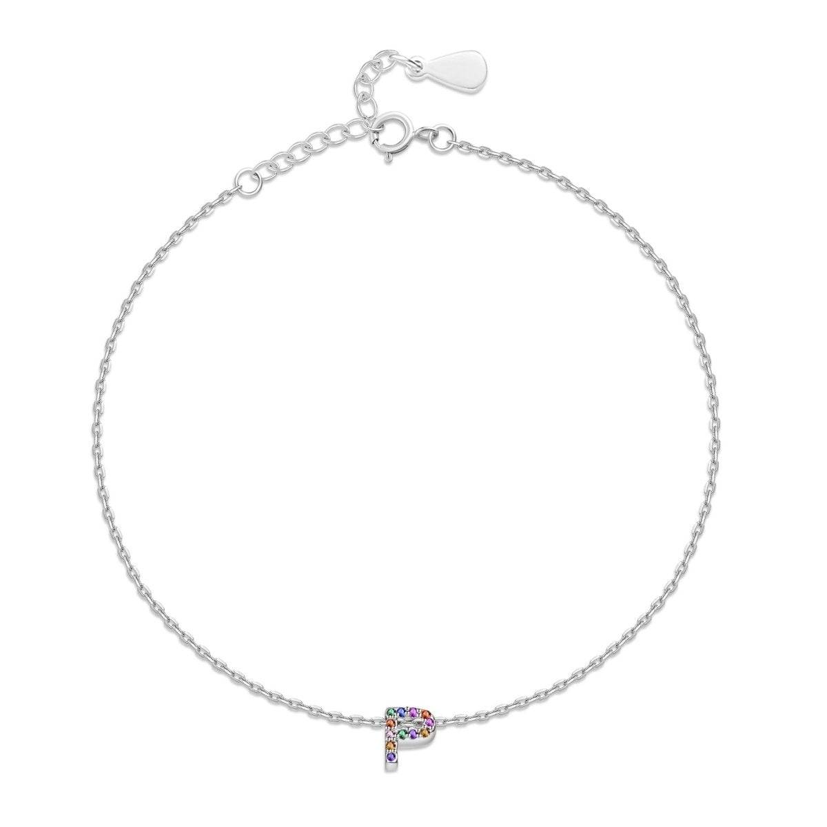 "Shinny Initial" Bracelet - Milas Jewels Shop