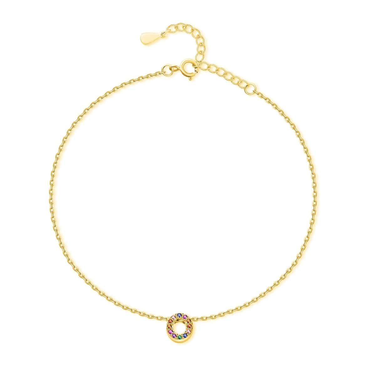 "Shinny Initial" Bracelet - Milas Jewels Shop