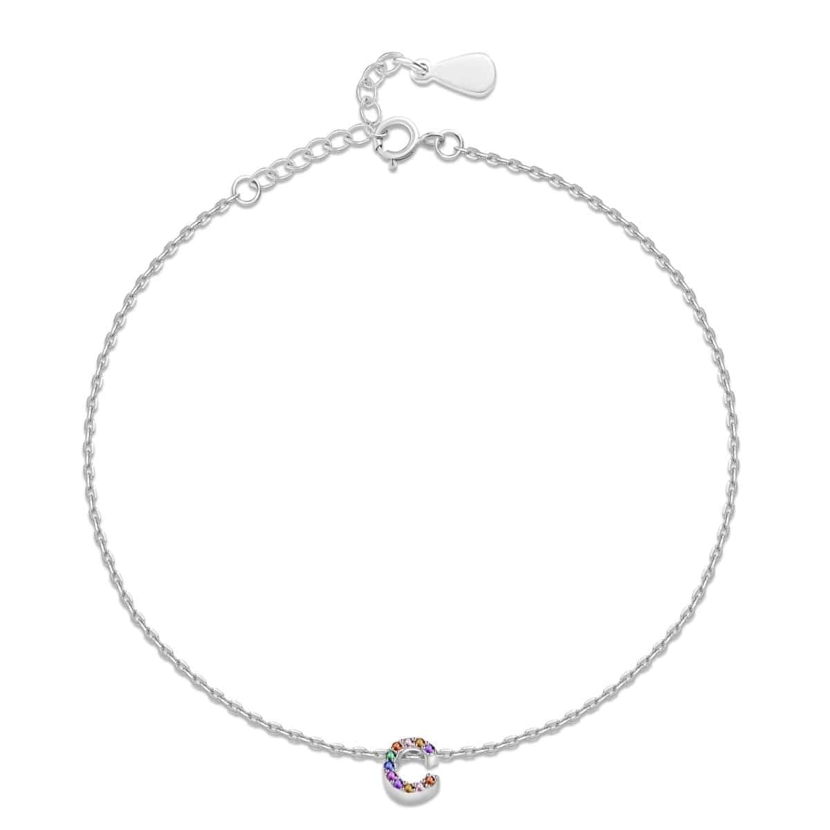"Shinny Initial" Bracelet - Milas Jewels Shop