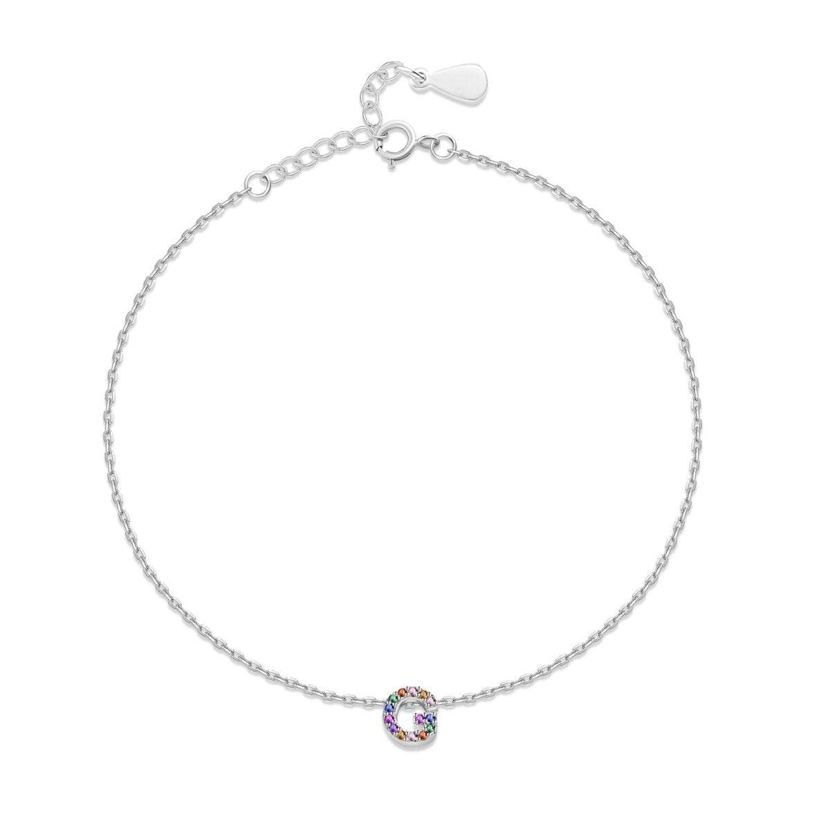 "Shinny Initial" Bracelet - Milas Jewels Shop