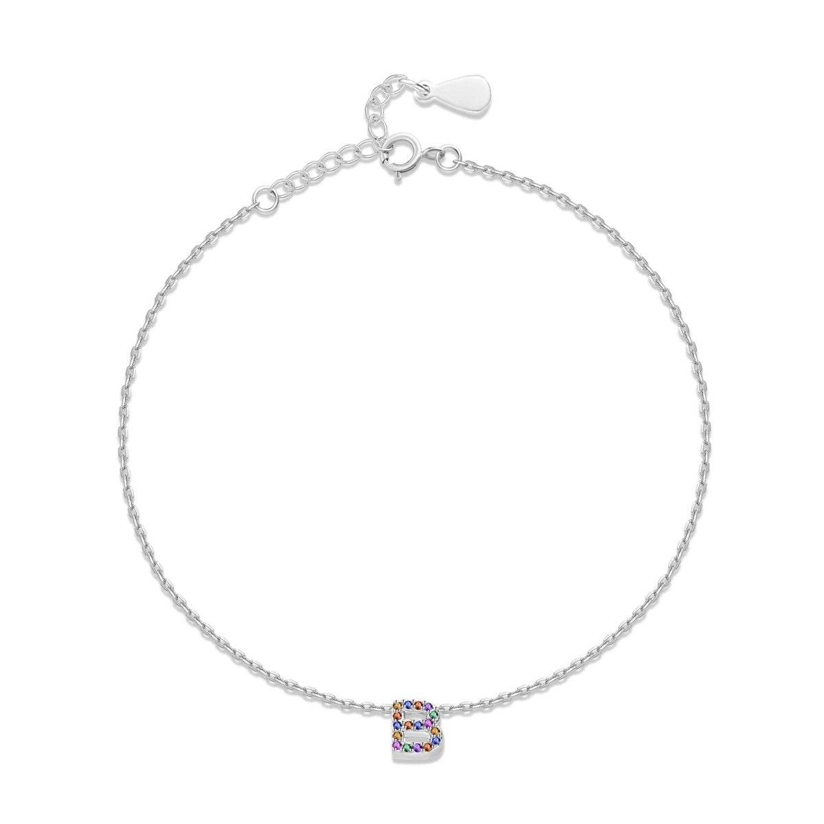 "Shinny Initial" Bracelet - Milas Jewels Shop