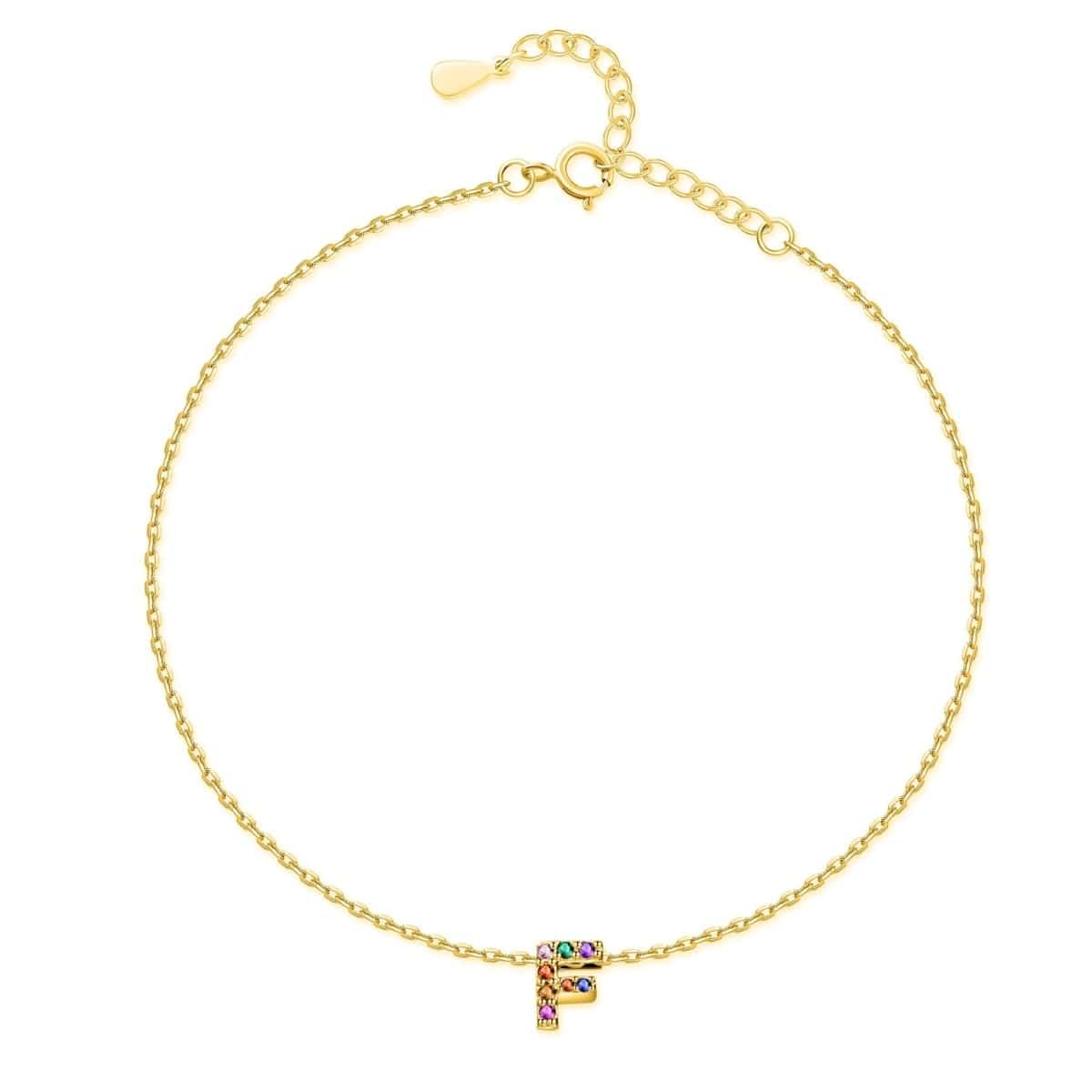 "Shinny Initial" Bracelet - Milas Jewels Shop