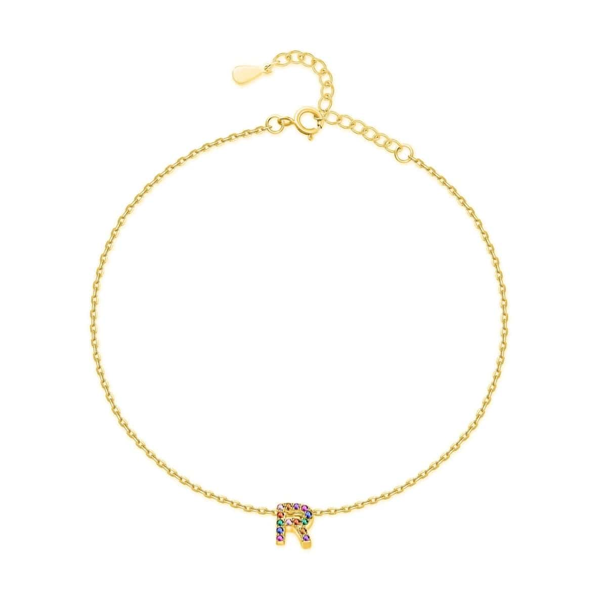 "Shinny Initial" Bracelet - Milas Jewels Shop