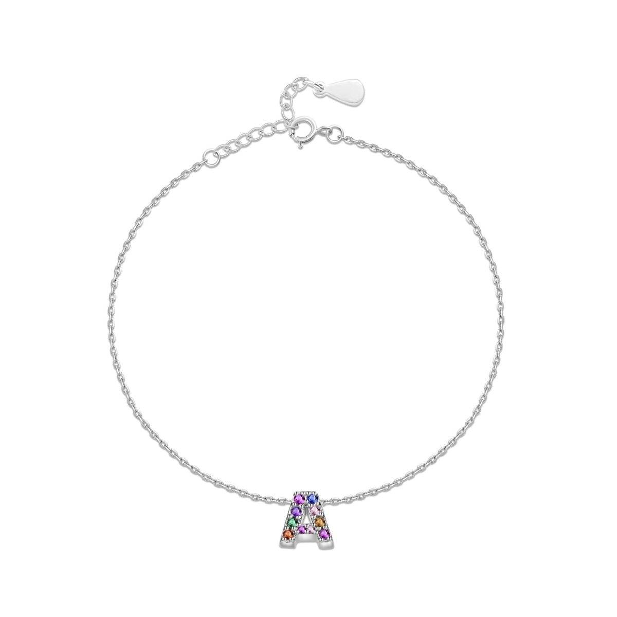 "Shinny Initial" Bracelet - Milas Jewels Shop