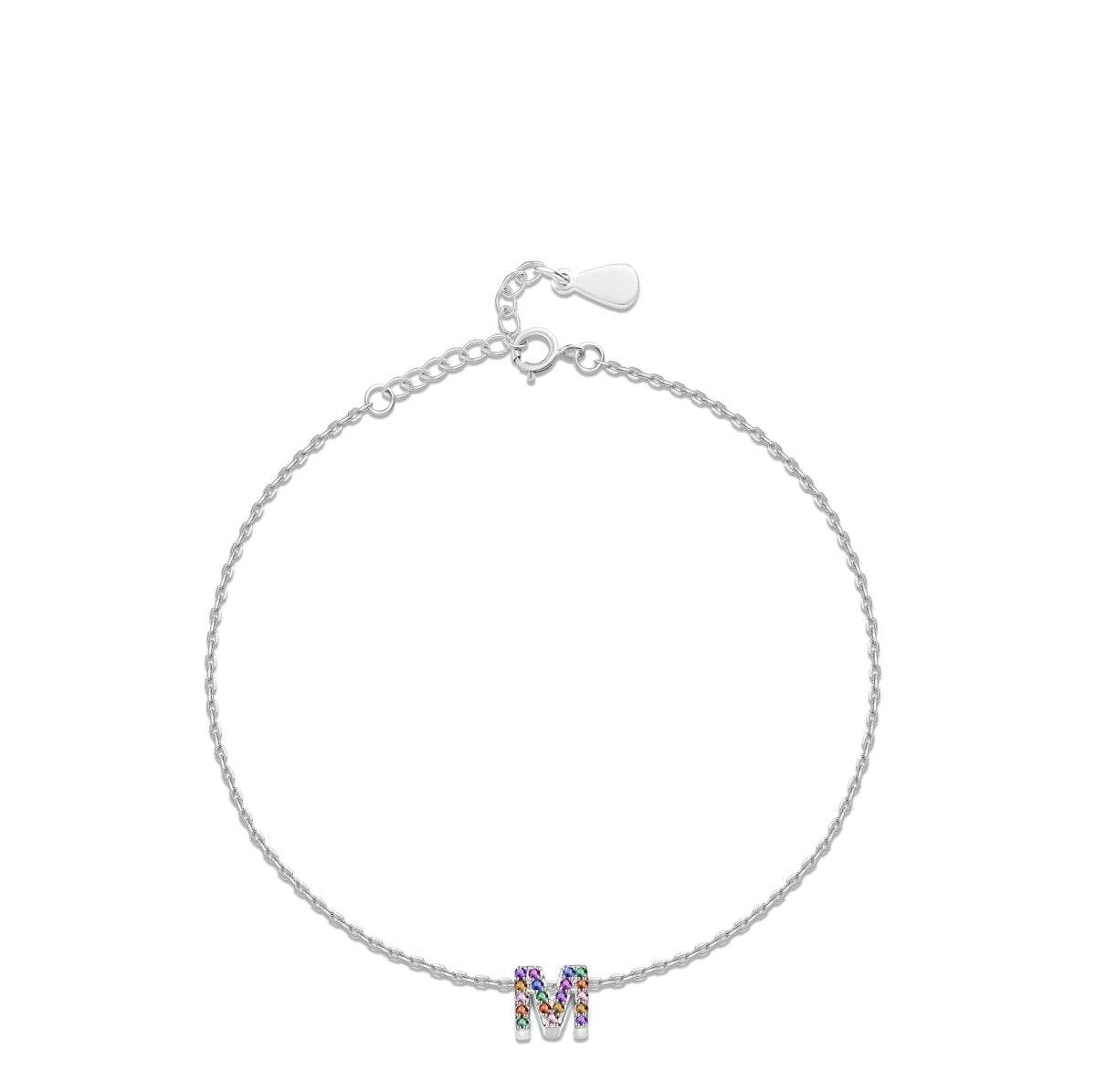 "Shinny Initial" Bracelet - Milas Jewels Shop