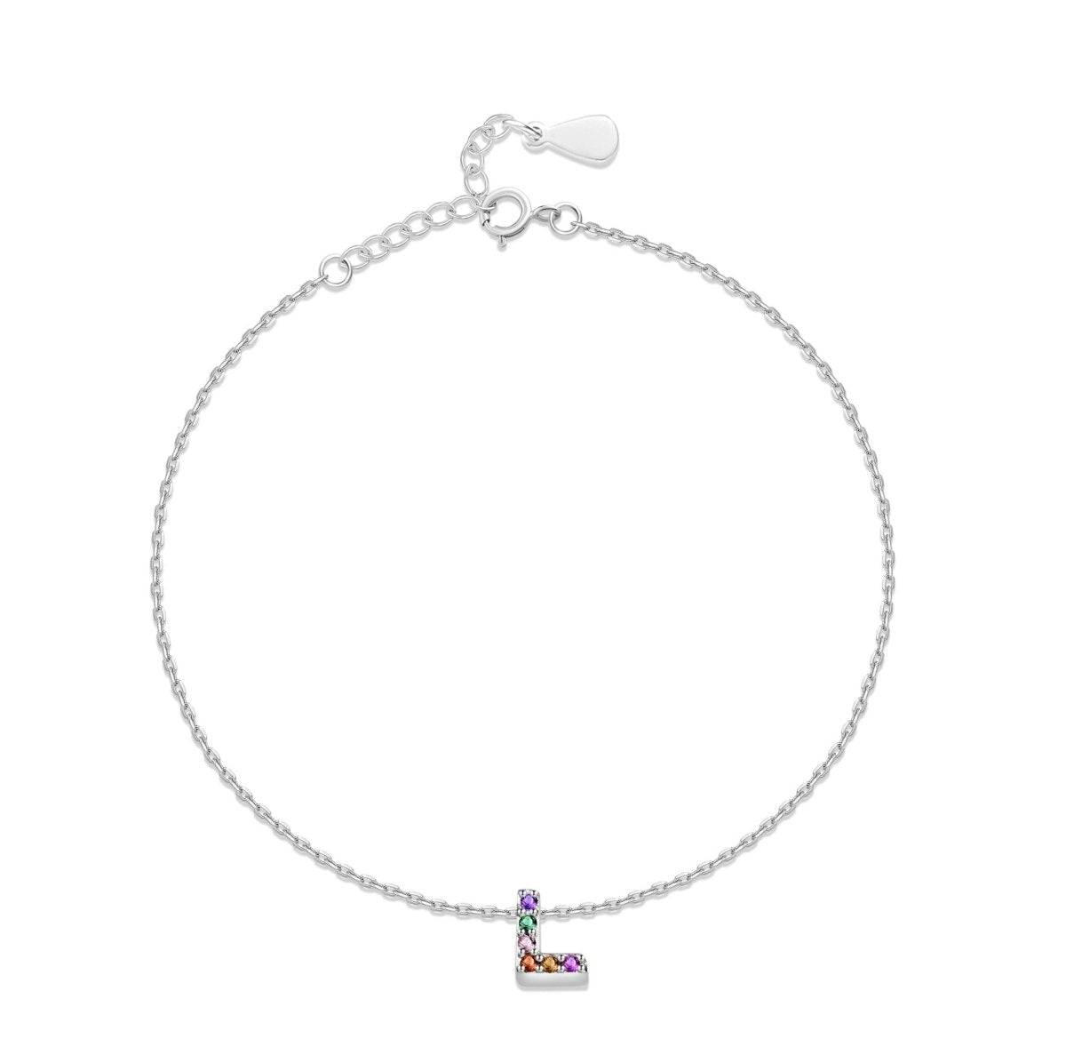 "Shinny Initial" Bracelet - Milas Jewels Shop