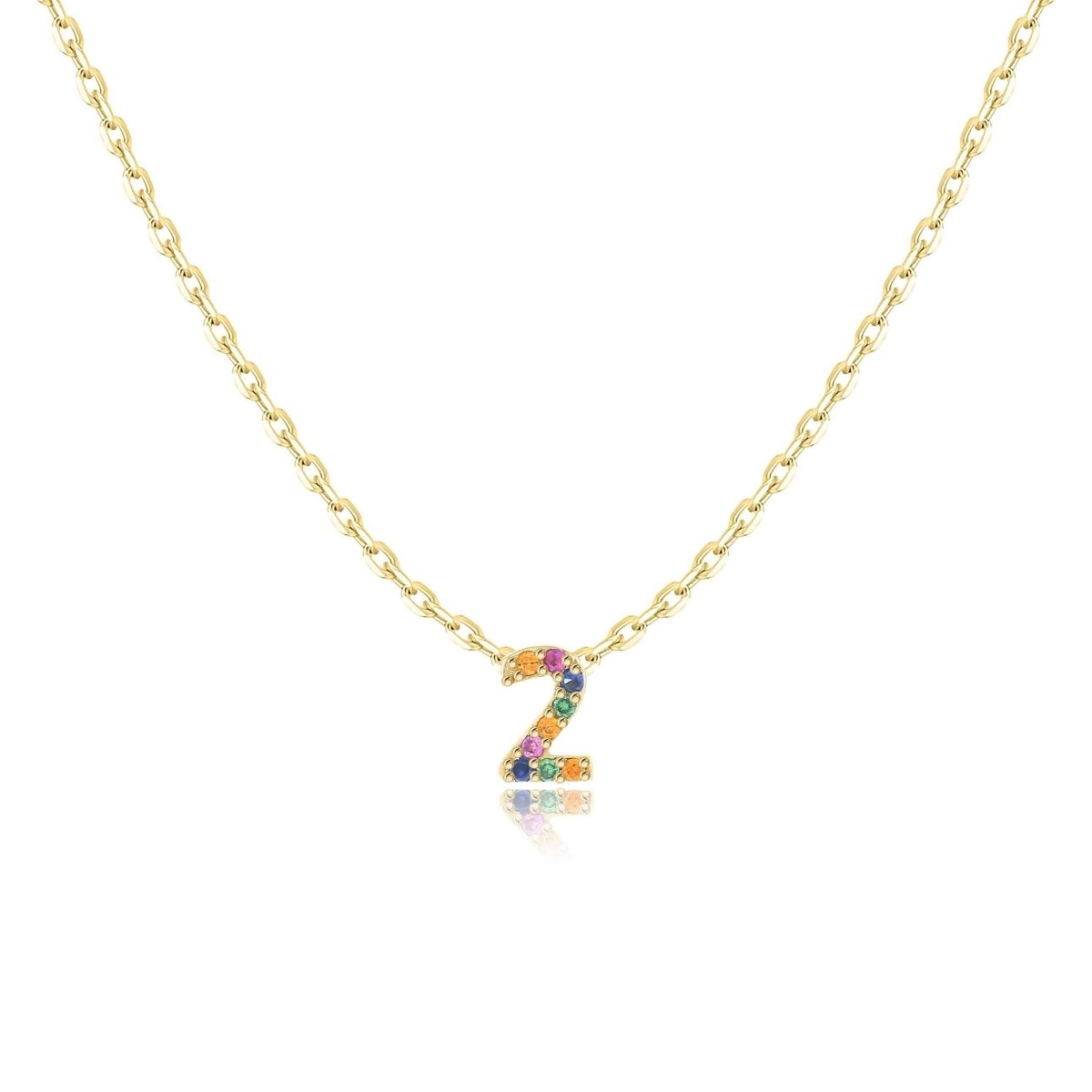 "Shinny Numbers" Necklace - Milas Jewels Shop
