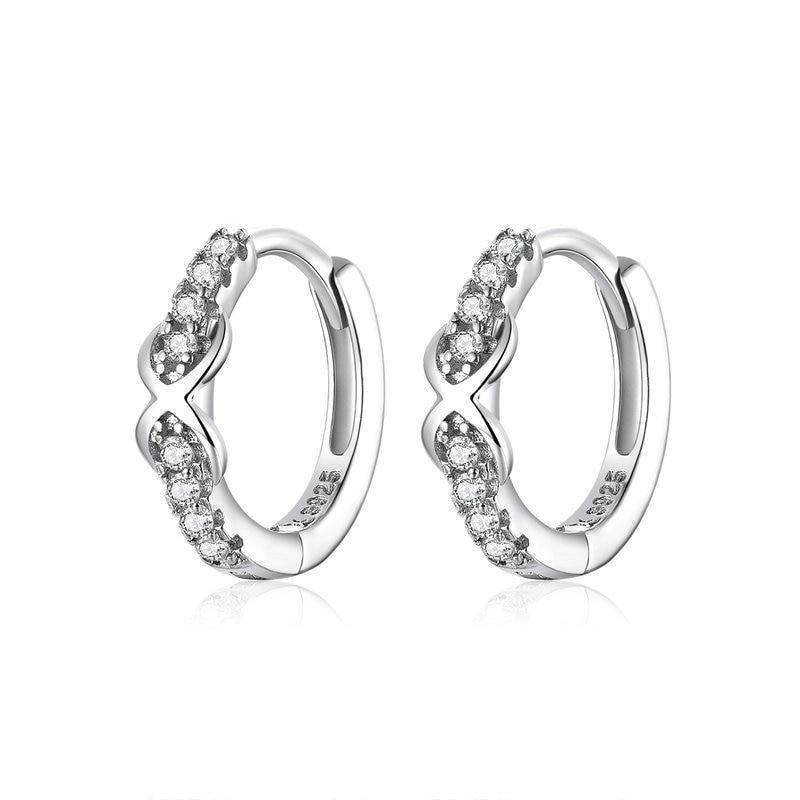 "Shiny Infinities" Earrings - Milas Jewels Shop
