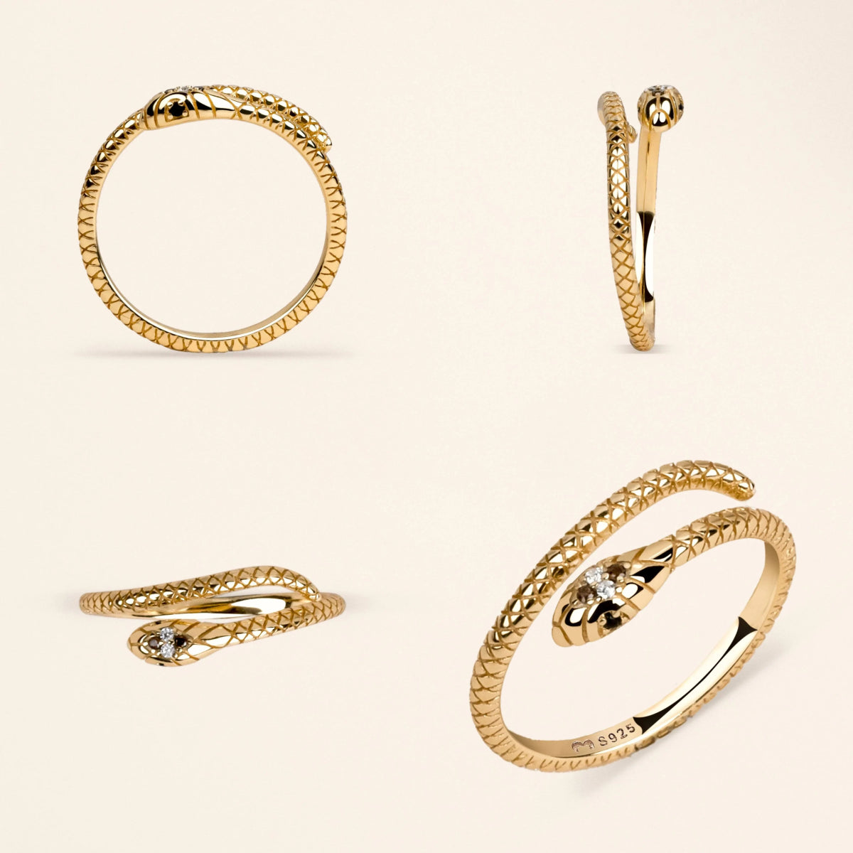 "Snake" Ring - Milas Jewels Shop