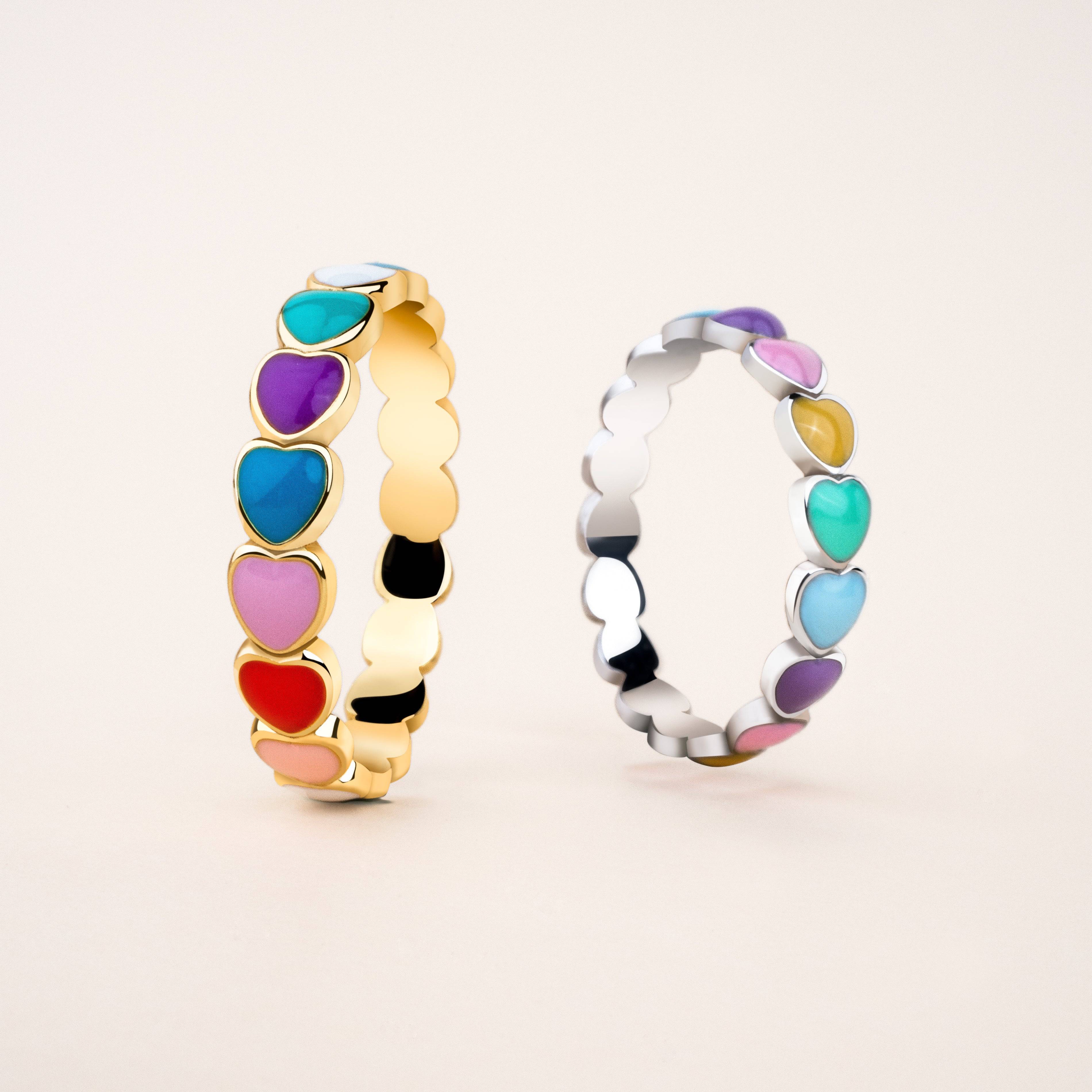 "Coloring Love" Ring - Milas Jewels Shop